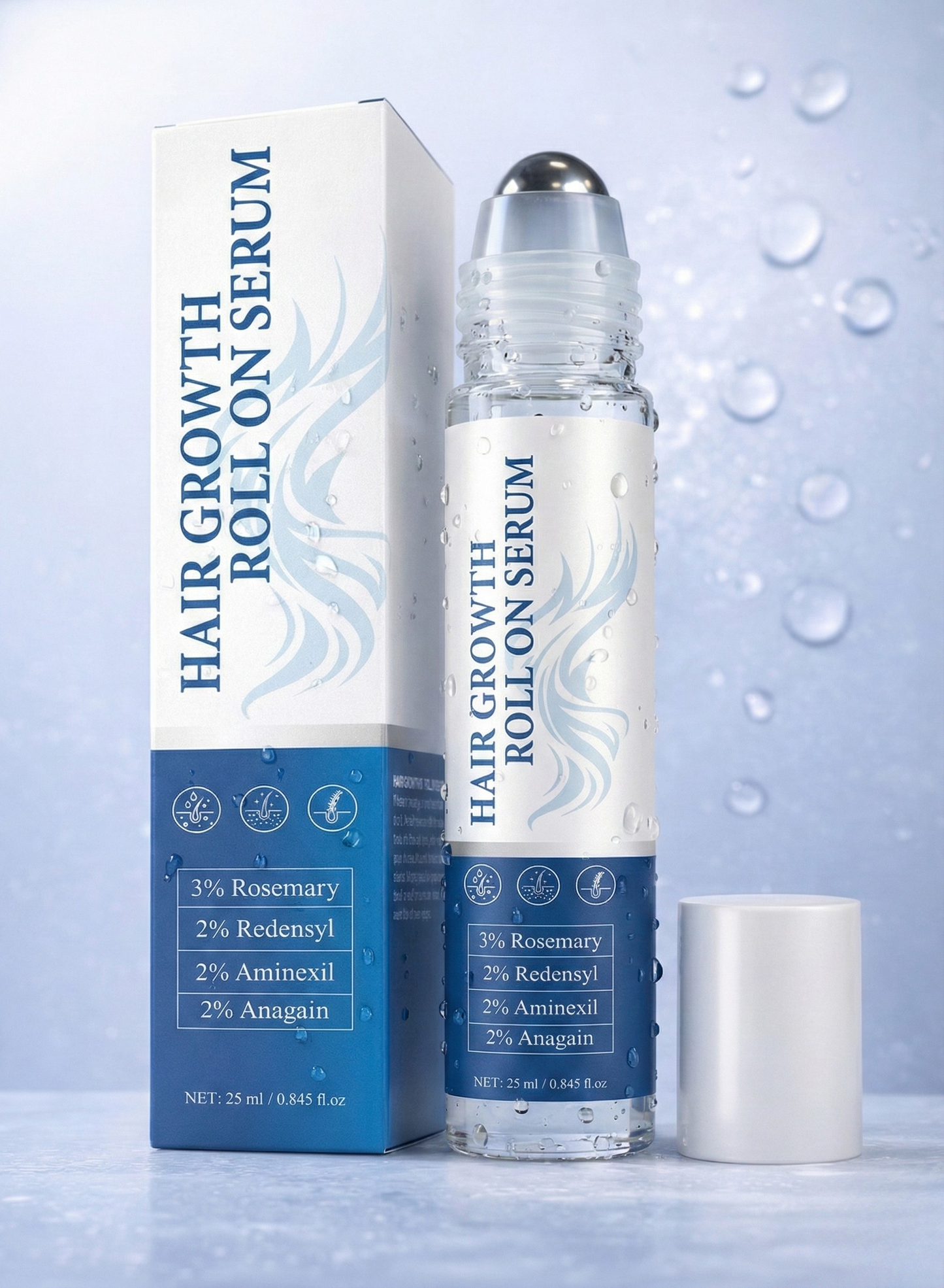 Advanced Roll-On Hair Growth Serum